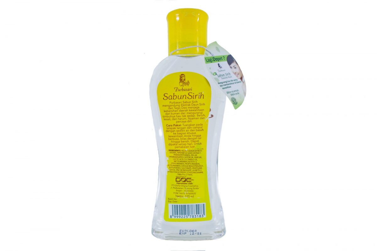 Purbasari Sabun Sirih Feminine Wash Energic Aroma Orchid 125ml Al Nusra Sg