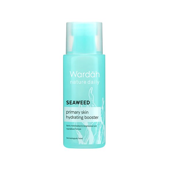wardah facial toner seaweed primary hydrating booster