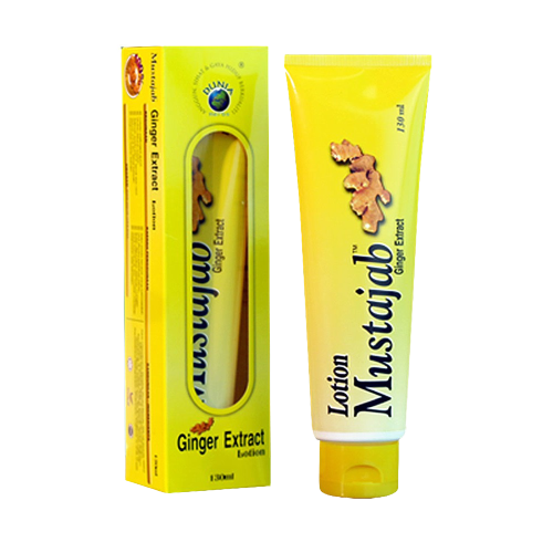 Dunia Herbs Mustajab Ginger Extract Lotion 130 ml Al Nusra SG