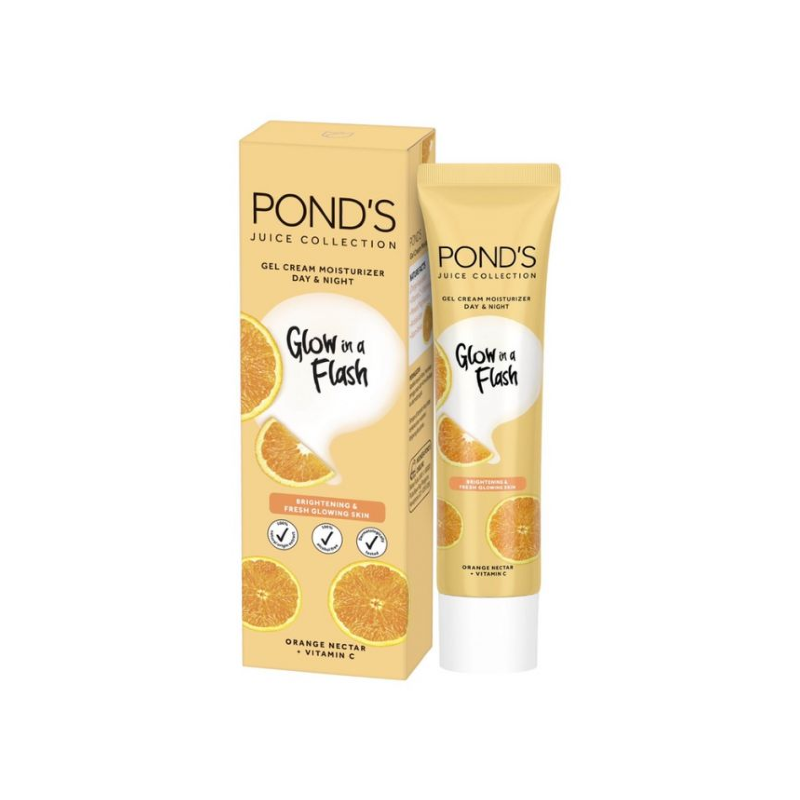 Ponds Juice Collection Gel Cream Moisturizer Orange Nectar Vitamin C 90g Al Nusra Sg