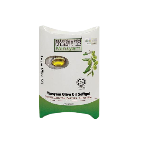 Minsyam Olive Oil 20 Softgels Al Nusra Sg